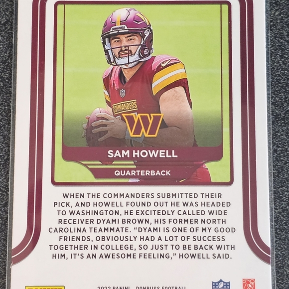 Sam Howell Rookie Cards - Picture 2 of 14